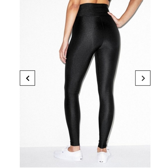 American Apparel Black High-Rise Legging - Picture 2 of 8